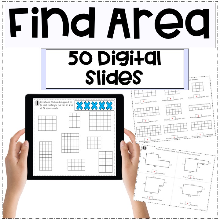 Find area 50 digital slides